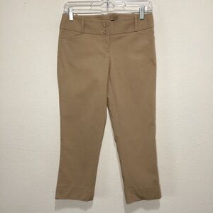 The Limited Beige Buttoned Trousers